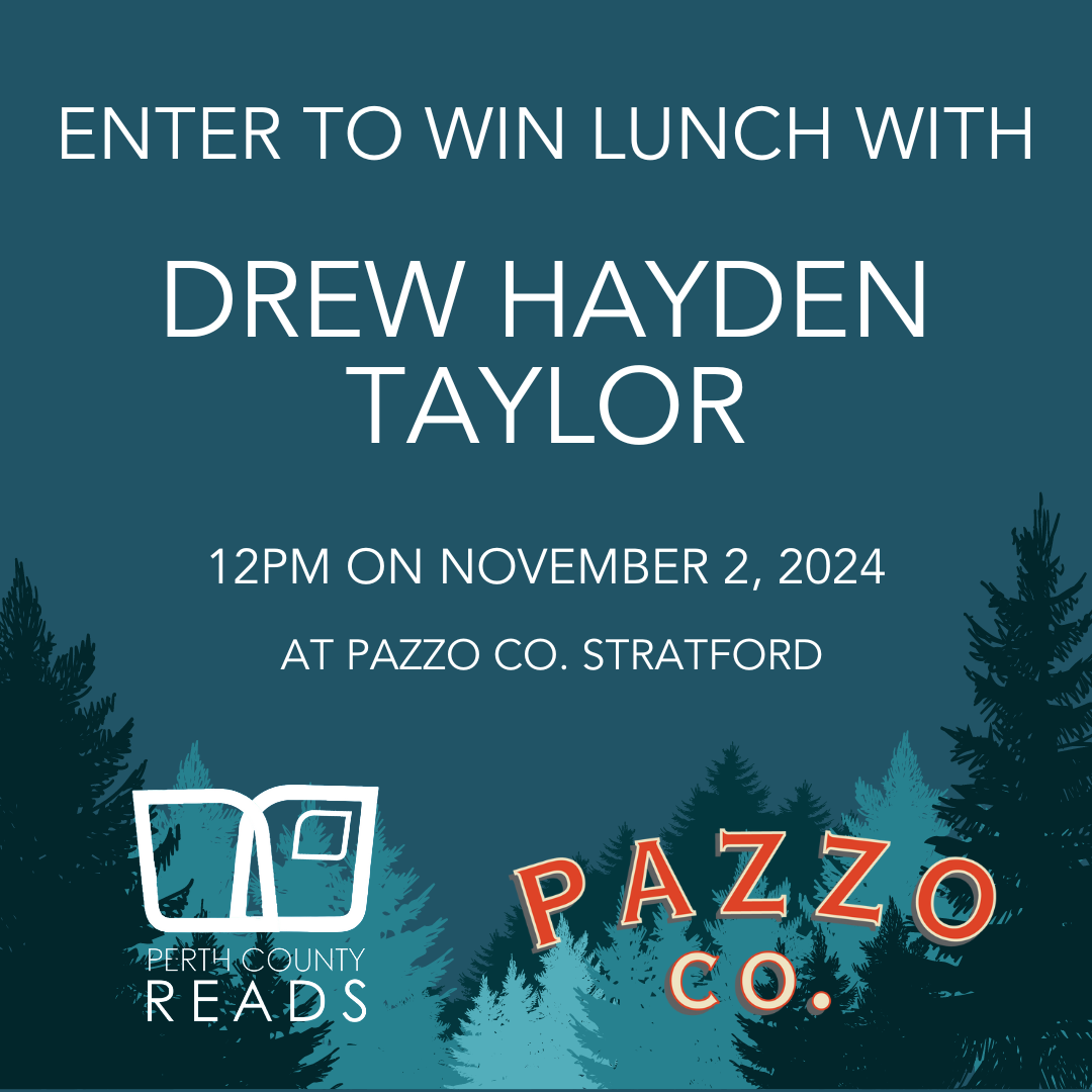 Enter to Win Lunch with Drew Hayden Taylor